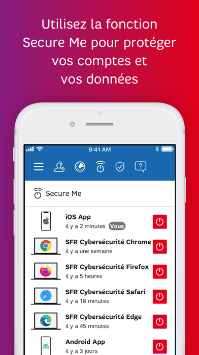 SFR Cybersécurité – Password Screenshot