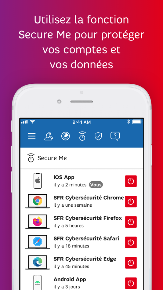 #4. SFR Cybersécurité – Password (iOS) By: SFR