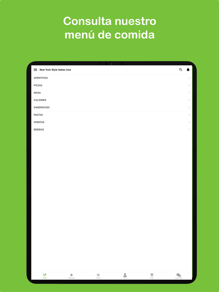 NY Style Ices and Pizzería