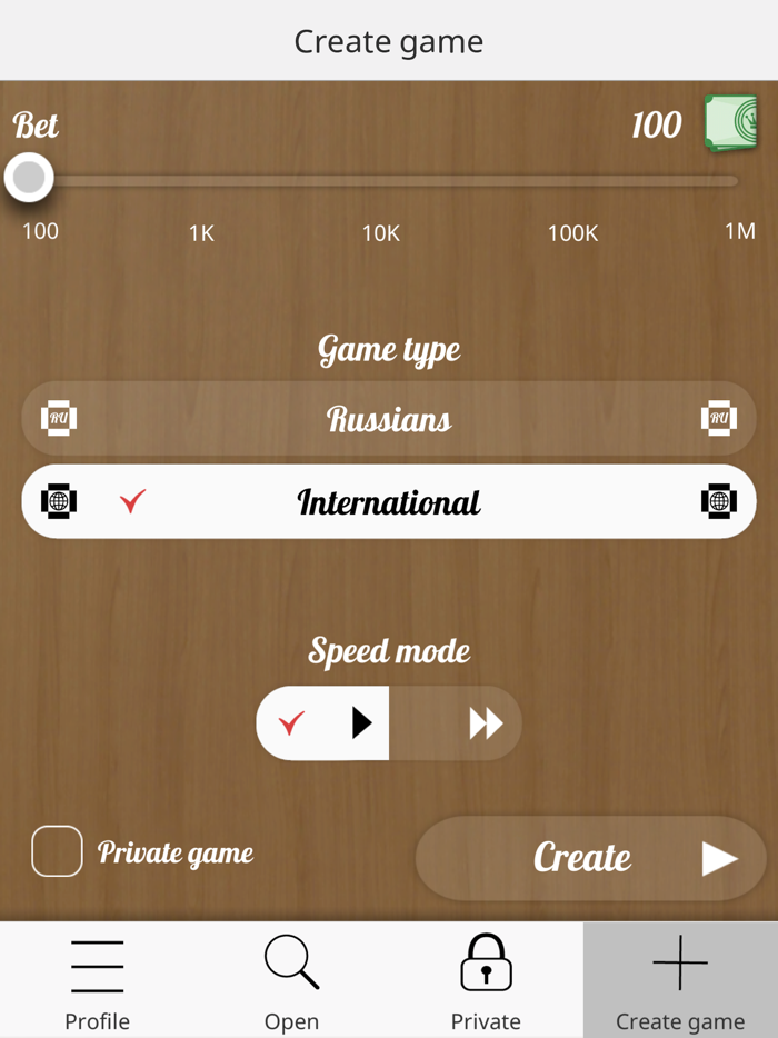 Checkers Online Game