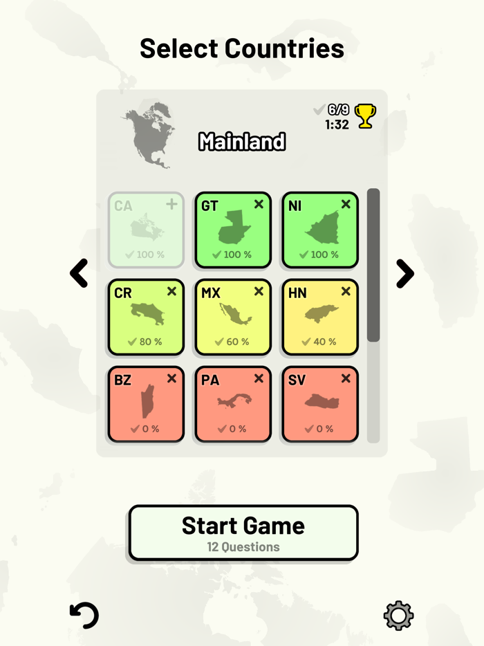 North American Countries Quiz