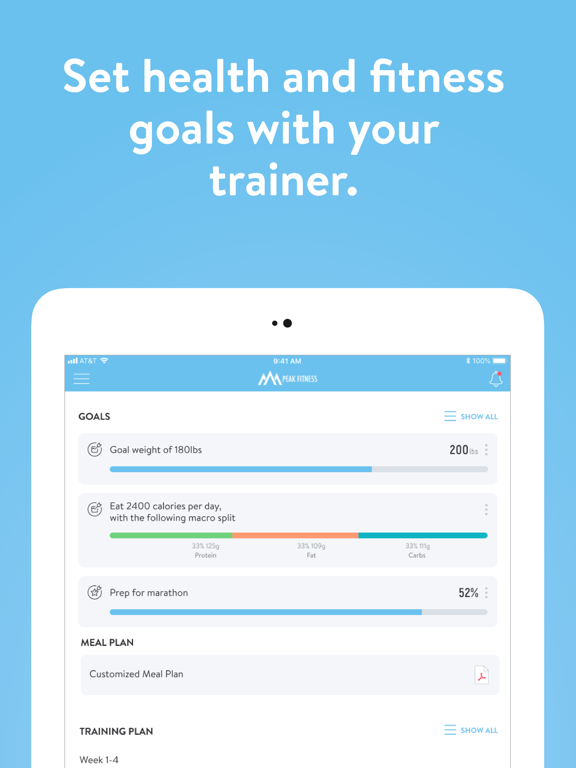 Screenshot #6 pour Peak Fitness (ABC Trainerize)