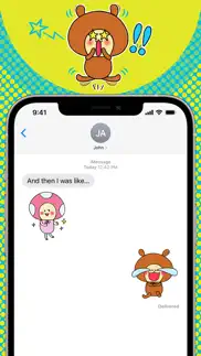 rosemary and bear: animated iphone screenshot 3