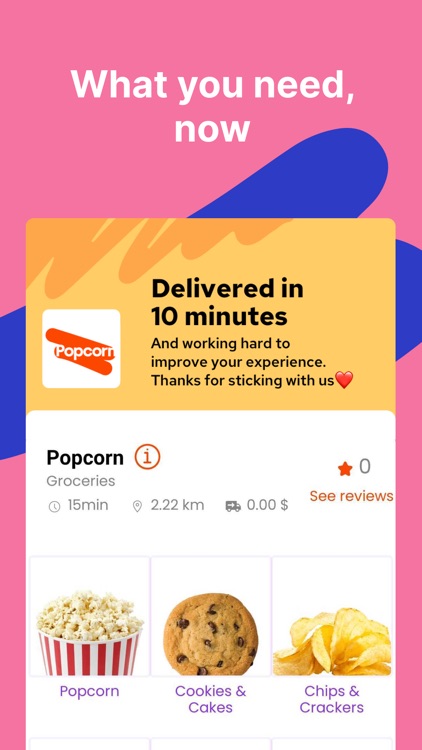 Popcorn - Grocery Delivery