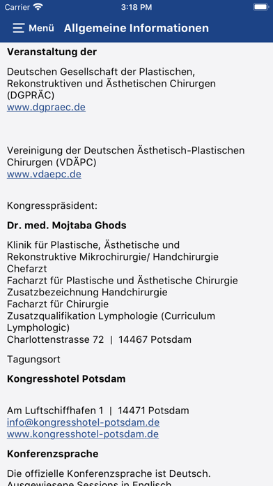 DGPRÄC & VDÄPC Jahrestagung screenshot 4