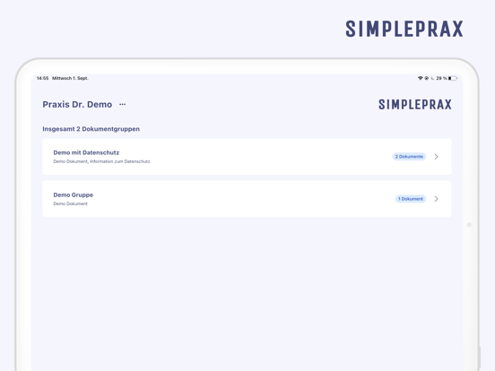 Screenshot #4 pour Simpleprax Wartezimmer