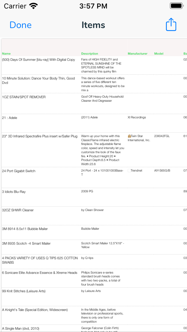 Nest Egg - Inventory Lite