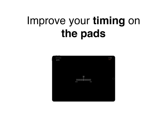 Screenshot #4 pour Time check for percussion pads