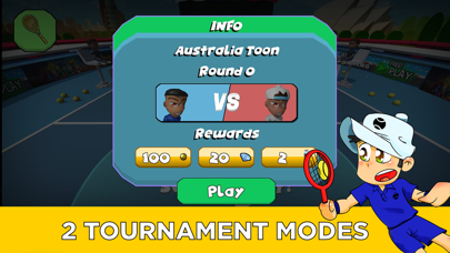 Virtual Toon Tennis 2021 Screenshot