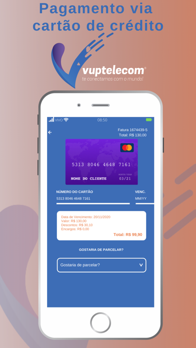 Vup Telecom Screenshot