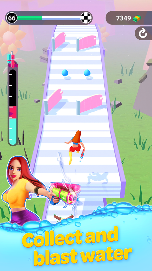 Squirt Gun Girl: Garden Runner - 0.4.5 - (iOS)