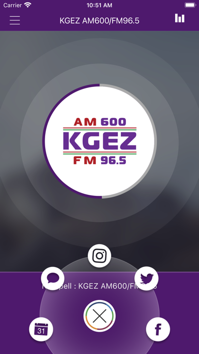 KGEZ AM600/FM96.5 Screenshot