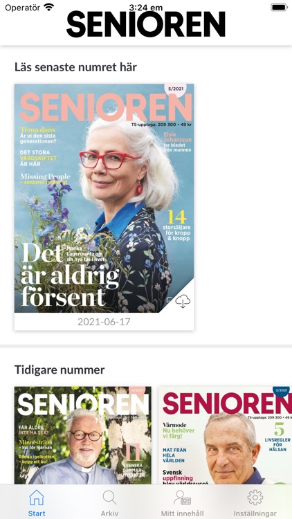 Senioren Din medlemstidning