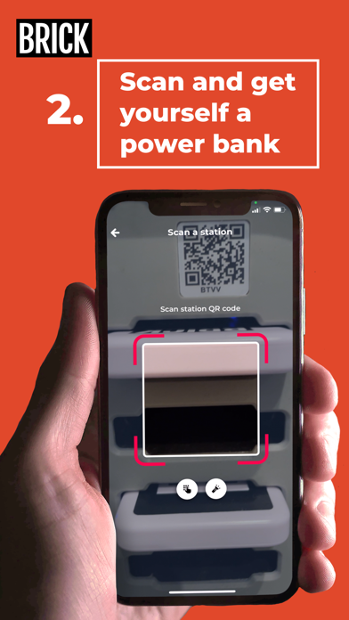 Brick – Powerbank sharingのおすすめ画像2