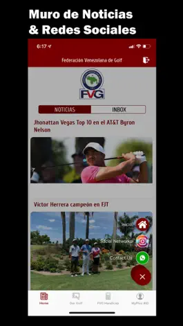 Game screenshot Venezuela Golf Federation apk