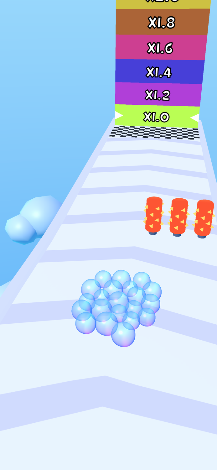 Bubble Crowd 3D