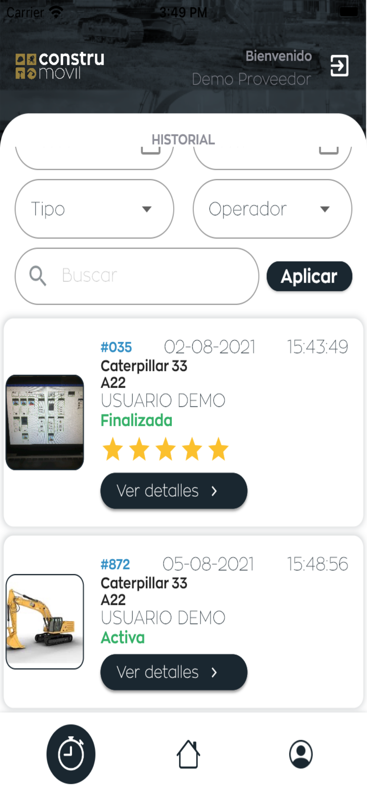 Constru Movil Proveedor screenshot 4