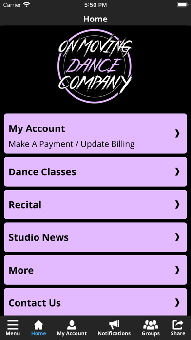 On Moving Dance Company Screenshot