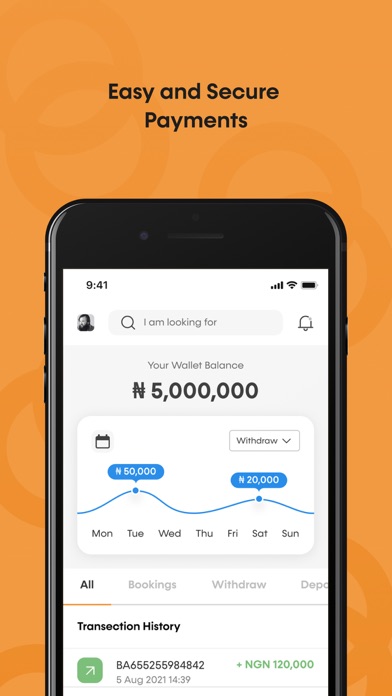 Bookings Africa Screenshot