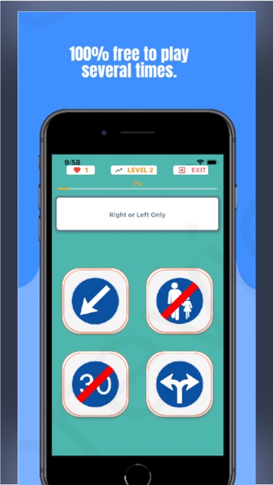 Road Signs: DMV permit test Screenshot