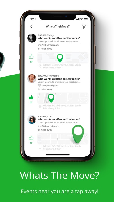 LinkApp – New Friends & Events Screenshot