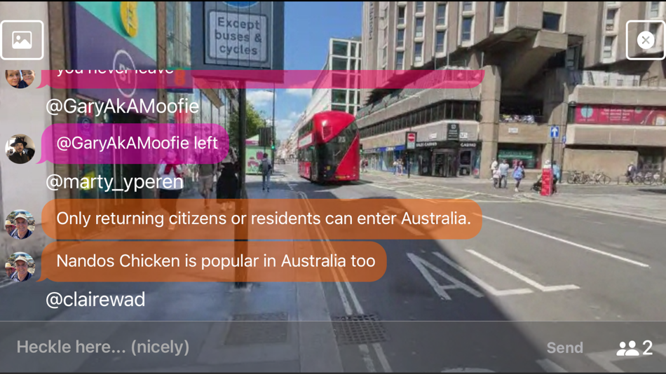 #1. Heckle Live Streaming (iOS) 由: Pickup Infinity Limited