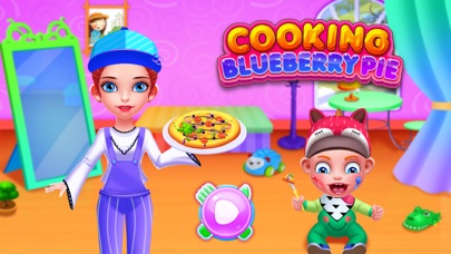 Cooking Blueberry Pie-Girls Screenshot