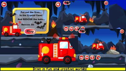 Fire-Trucks Game for Kids FULL Screenshot