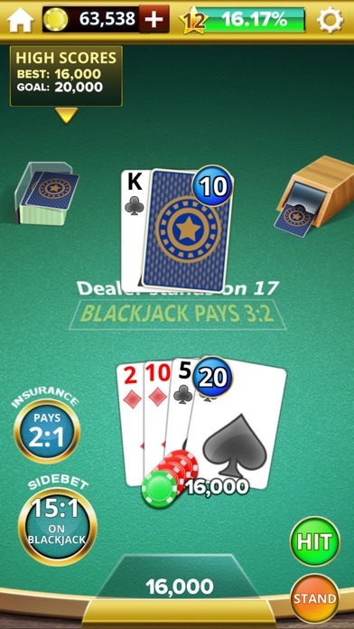 Blackjack 21 Casino Royale funのおすすめ画像5