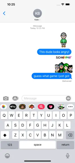 Game screenshot SDK Spriter Stickers apk