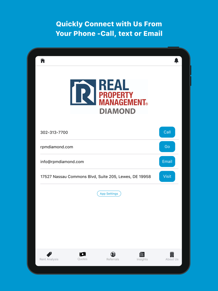 RPM Diamond ReferApp
