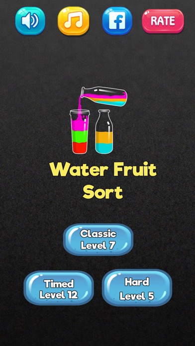 Liquid Sort:Fruit Water Puzzleのおすすめ画像1