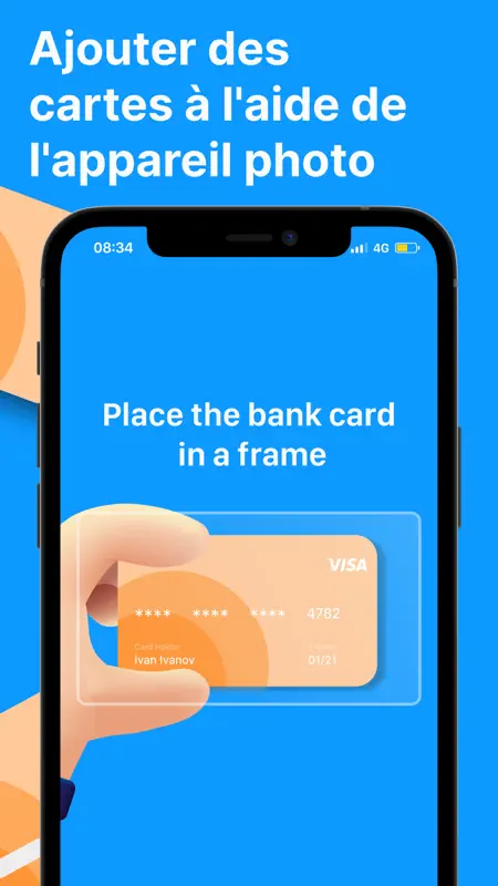 SecureCard - Stockage de carte screenshot 3 of 8