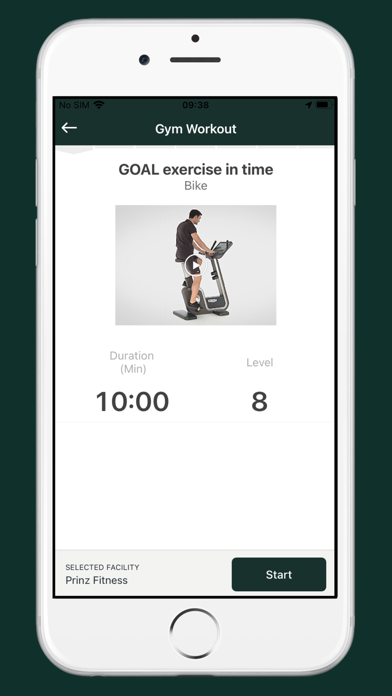 Prinz Fitness Screenshot