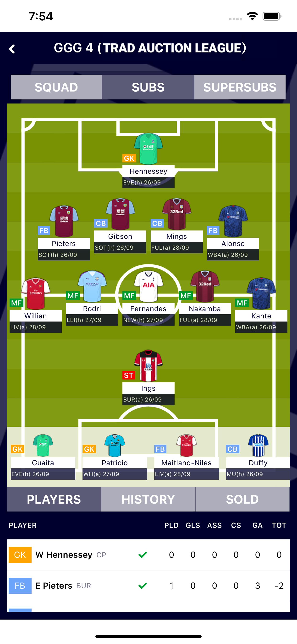 Fantasy League screenshot 5