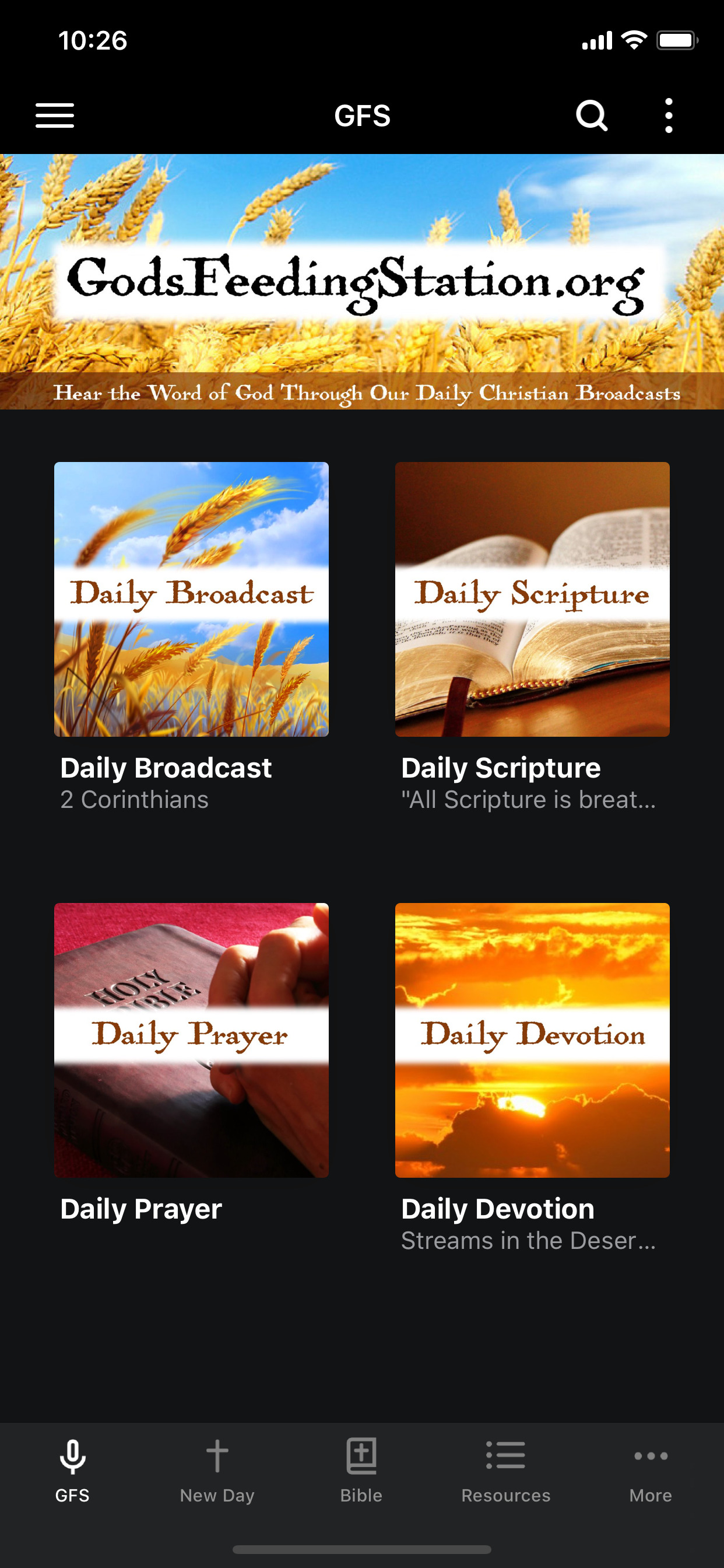 God's Feeding Station