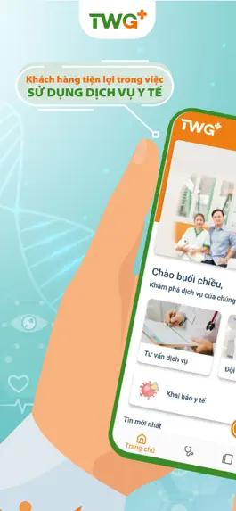 Game screenshot TWG+: Đăng ký khám Bệnh Online mod apk