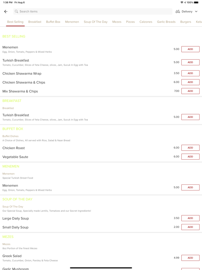 Lokanta Kebab House St Food