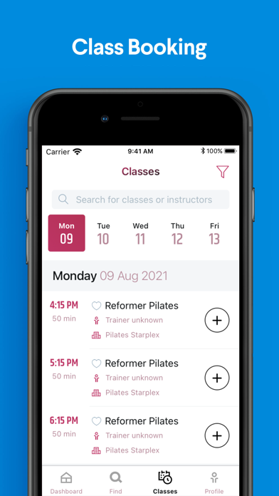 Pilates Studio at STARplex Screenshot