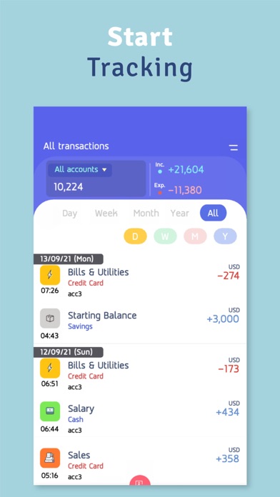 Money Diary - Expense Tracker Screenshot