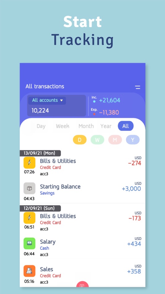 #1. Money Diary - Expense Tracker (iOS) 由: Dimo Co.,Ltd.