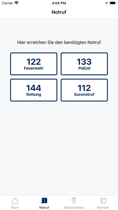 Polizei Screenshot