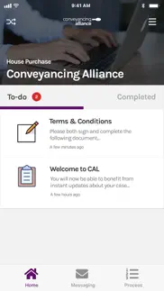 conveyancing alliance iphone screenshot 1