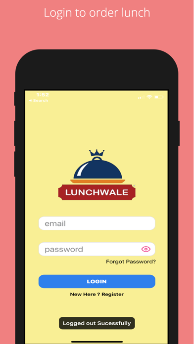 Lunchwale Screenshot