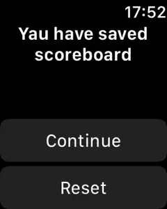 Your Score Counter screenshot #3 for Apple Watch