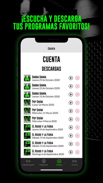Sálvame Radio Screenshot