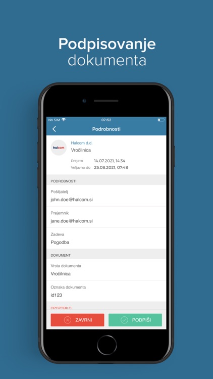 Halcom One Slovenija screenshot-7