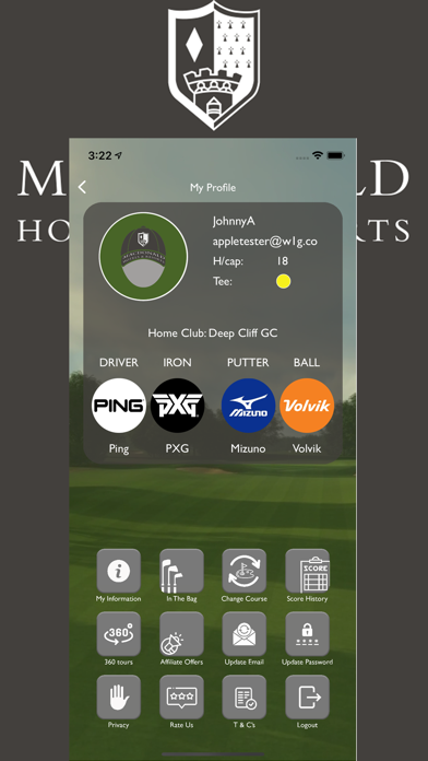 Macdonald Hotel Golf Resorts Screenshot