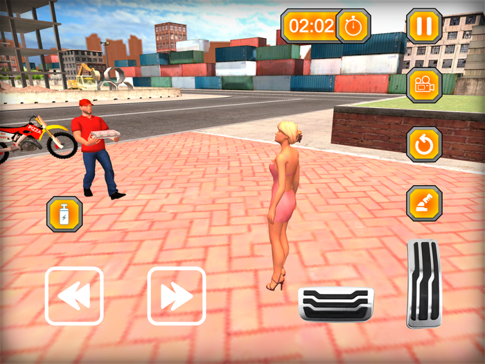 Fast Pizza Delivery Simulator