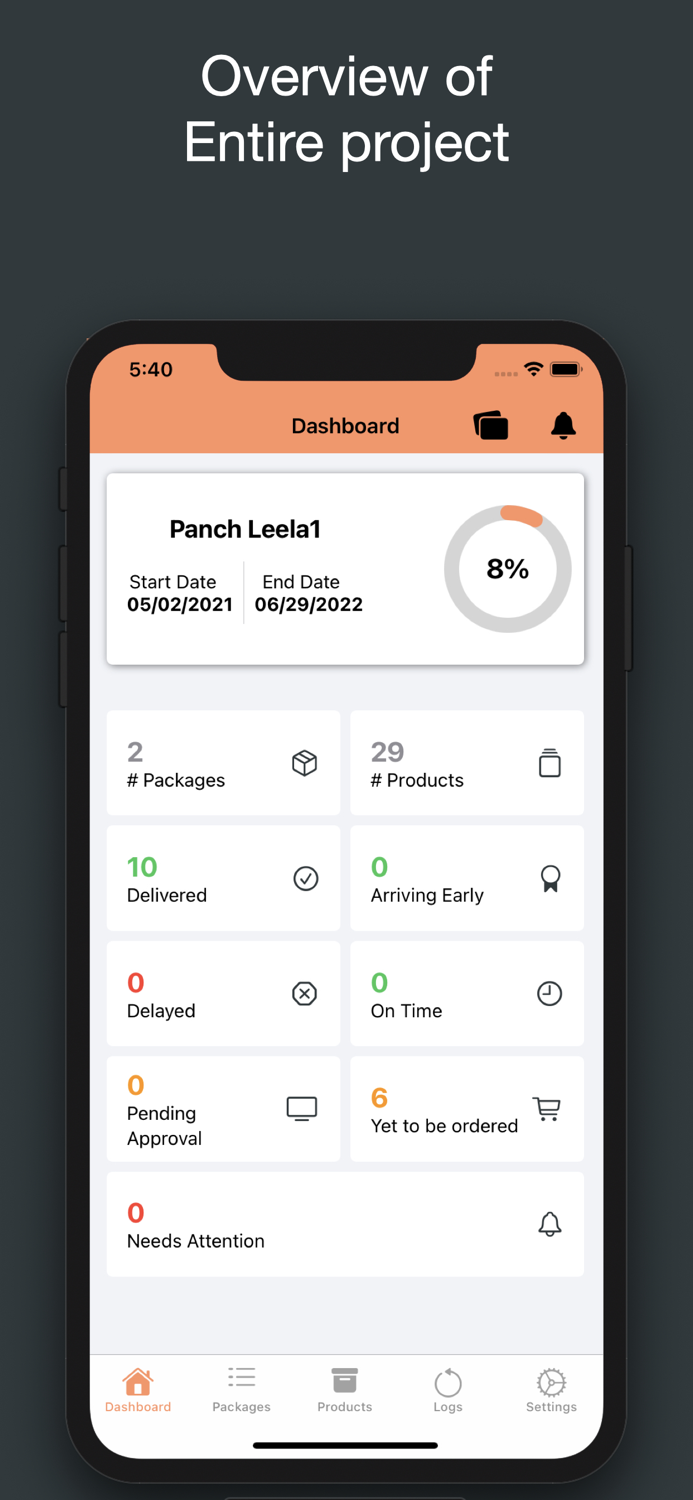 InStock - Procurement Tracking